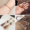 2 Rolls Multi-Color Decorative Nylon Twisted Cord NWIR-TADJ0001-04A-6
