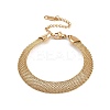 304 Stainless Steel Mesh Chains Bracelets for Women LS-BJEW-G759-05G-2