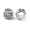 Tibetan Style Alloy European Beads FIND-C060-013AS-2