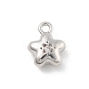Brass Micro Pave Cubic Zirconia Pendants LS-KK-D283-19P-1
