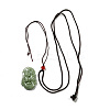 Natural Jadeite Pendant Necklaces G-H306-05-01-2