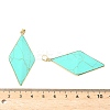 Synthetic Turquoise Faceted Big Pendants G-L623-04G-03-3