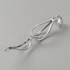 925 Sterling Silver Bead Cage Pendants STER-WH0005-46A-P-2