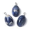 Natural Sodalite Pendants G-A259-03P-02-1