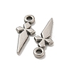Non-Tarnish 304 Stainless Steel Pendants STAS-O004-06B-P-2