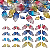 64Pcs 32 Styles Epoxy Resin Pendants FIND-CD0001-43-3