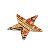Geometric Alloy Sheet Printed Pendant Earrings Accessories LS-PALLOY-E139-01G-01-2