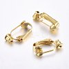 304 Stainless Steel Clip-on Earring Converters Findings STAS-O110-20G-1
