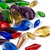  30Pcs 15 Styles Transparent Glass Pendants GLAA-TA0001-34-2