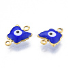 Ion Plating(IP) 304 Stainless Steel Enamel Connector Charms STAS-N092-173A-2
