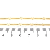 Brass Curb Chains Necklaces for Women NJEW-D302-07G-3