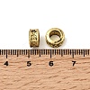 Rack Plating Tibetan Style Alloy Spacer Beads TIBE-WH0007-01AG-3