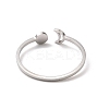 Non-Tarnish 304 Stainless Steel Open Cuff Rings RJEW-Q808-01C-P-3