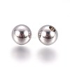 Non-Tarnish 202 Stainless Steel Cord End Caps STAS-L216-08A-P-2