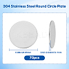201 Stainless Steel Stamping Blank Tag Cabochons STAS-BBC0005-61B-2