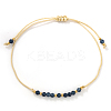 Natural Birthstone Braided Bead Bracelets for Women X-VA8051-9-1