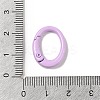 Spray Painted Alloy Spring Gate Rings AJEW-C035-01B-3
