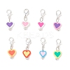 Polymer Clay Pendant Decorations HJEW-JM03949-S-1