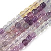 Natural Fluorite Beads Strands G-G991-C01-2