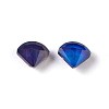 Faceted Glass Cabochons GLAA-E411-09B-1