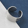 304 Stainless Steel Open Cuff Rings RJEW-A079-01B-P-3