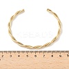 304 Stainless Steel Cuff Bangles BJEW-C102-01G-3