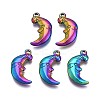 Ion Plating(IP) 304 Stainless Steel Pendants STAS-S119-101-1