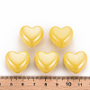 Opaque Acrylic European Beads MACR-S372-03B-81-4