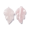 Natural Rose Quartz Pendants G-I336-01-30-1