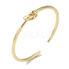 Brass Open Cuff Bangles BJEW-C070-06G-2