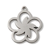 Non-Tarnish 201 Stainless Steel Pendants LS-STAS-E206-05P-05-1
