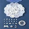 DIY Acrylic & ABS Plastic Beads Bracelets Jewelry Making Kits DIY-FS0007-27-9