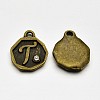 Antique Bronze Plated Alloy Rhinestone Charms LS-ALRI-J152-T-NF-1