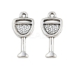 Tibetan Style Alloy Pendants TIBE-B003-02AS-1