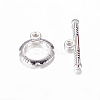 Tibetan Style Alloy Toggle Clasps LS-LF0322Y-NFS-1