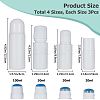 Gorgecraft 12 Sets 4 Styles Sponge Head Applicator Bottle DIY-GF0006-95-2