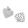 SHEGRACE Valentine's Day Brass Clear Cubic Zirconia Pendants XGRQ3K134-539P-2