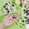 68Pcs 14 Styles Food Grade Eco-Friendly Silicone Beads SIL-GA0001-24B-3