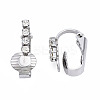 304 Stainless Steel Clip-on Earring Converters Findings LS-STAS-N092-142-2