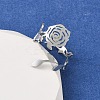 304 Stainless Steel Cuff Rings RJEW-D337-03P-1