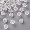 Transparent Acrylic Beads Caps PL543-1-1