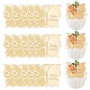 21Pcs Birthday Theme Mirror Effect Acrylic Birthday Cupcake Insert Card Decoration AJEW-SP0001-73B-1