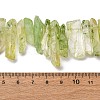Natural Crackle Quartz Crystal Dyed Beads Strands G-I345-05G-5