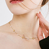 Brass Handmade Beaded Chain CHC-CJ0001-45-8