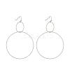 304 Stainless Steel Dangle Earrings EJEW-L237-02P-1
