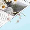 Nuggets Natural Strawberry Quartz Beaded Bracelet Makings AJEW-JB00953-03-2
