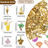 174Pcs Tibetan Style Alloy Pendants TIBEB-SC0001-56-2