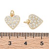 SHEGRACE Valentine's Day Brass Clear Cubic Zirconia Pendants XGRQ3K253-539G-3