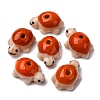 Handmade Bright Glazed Porcelain Beads PORC-CJC0009-03C-1