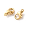304 Stainless Steel Lobster Claw Clasps X-STAS-V007-01A-G-2